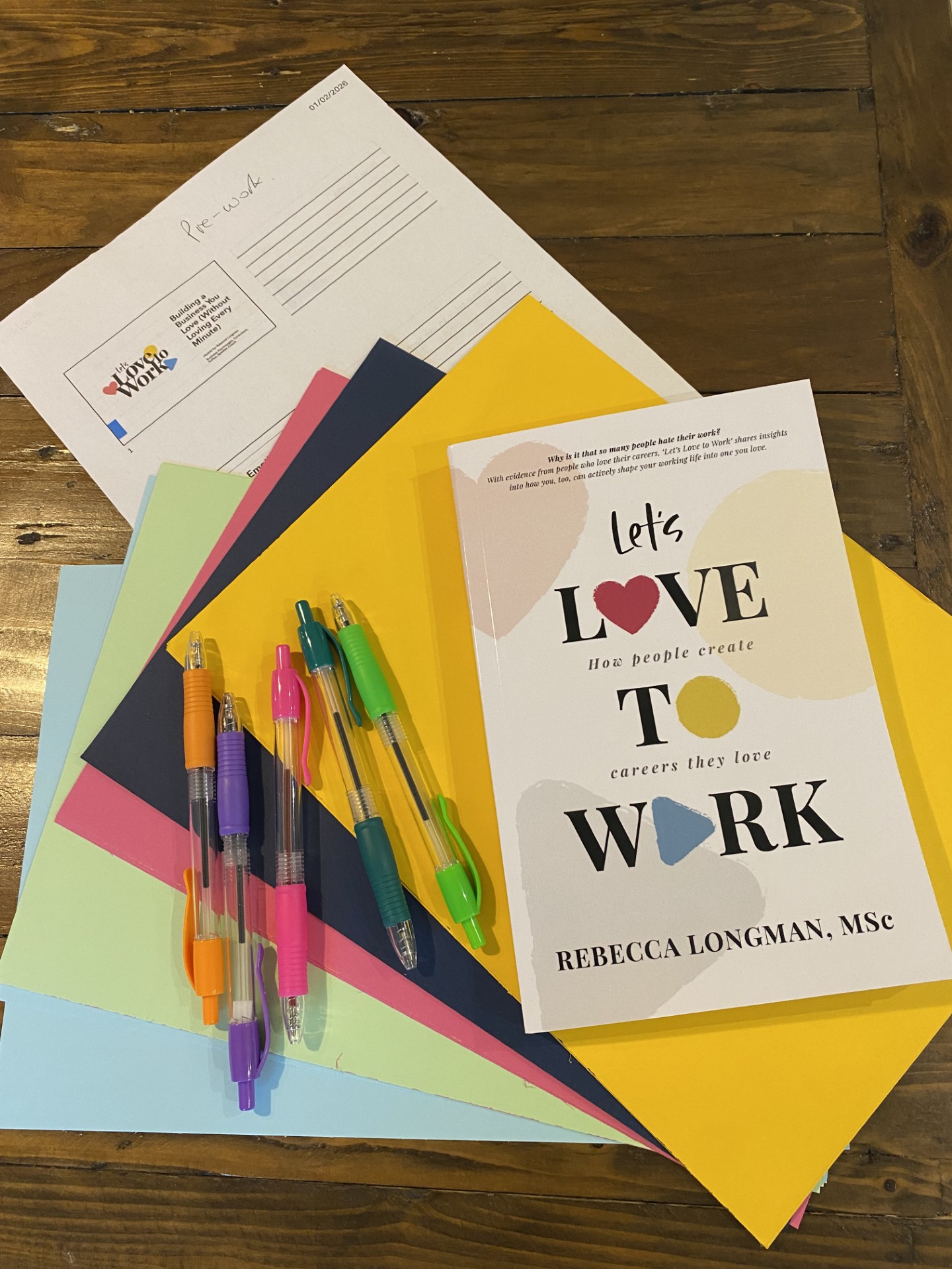 Let's Love To Work book
